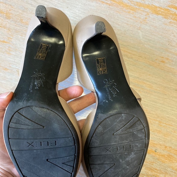 Lifestrides Nude Heels Very Comfortable With Cushioned Sole Sz 10 - Picture 6 of 8